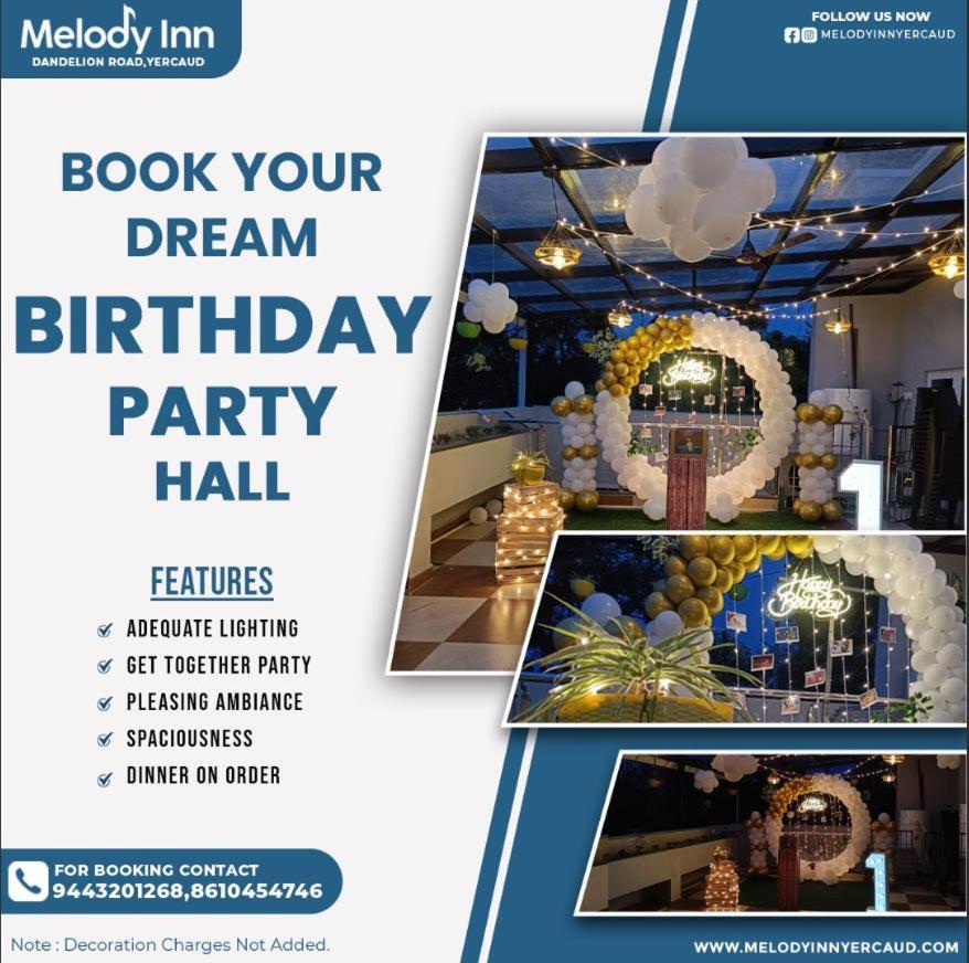 Melody Inn Luxury Home Stay Yercaud Zewnętrze zdjęcie